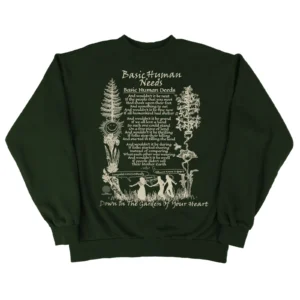 Online Ceramics Basic Human Needs Crewneck